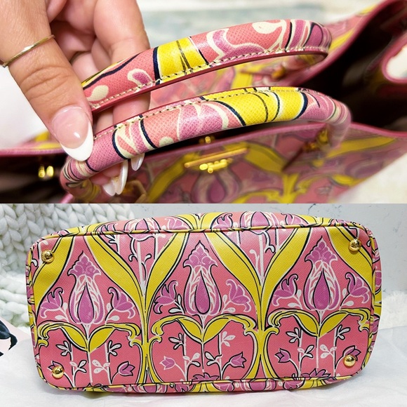 Authentic Prada RARE FAiRY Runway Edition
Saffiano Lux Stampata Gardeners Tote - Picture 4 of 12